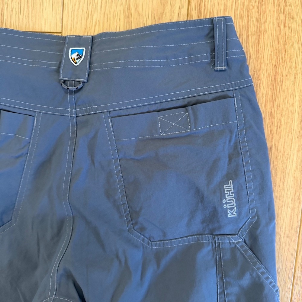 Kuhl Renegade Cargo Shorts Mens 32 dark gray Excellent Hiking Outdoor - Picture 3 of 9